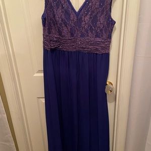Long cocktail dress